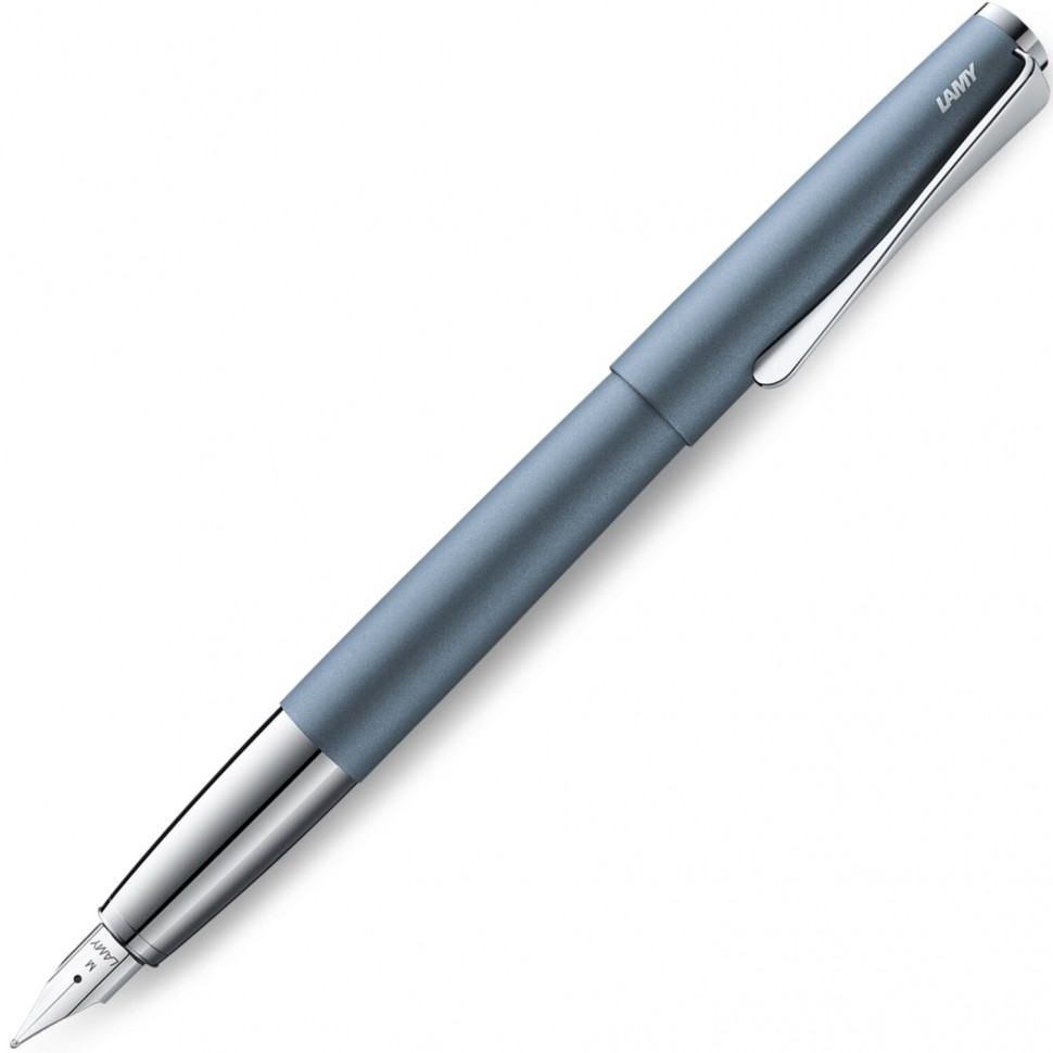 Чорнильна ручка Lamy Studio Glasier блакитна перо EF (екстра тонке)