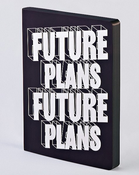 Блокнот Nuuna Graphic Future Plans 16,5 х 22 см в крапку