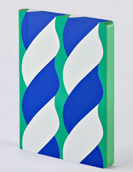Блокнот Nuuna Graphic Soft Ice 16,5 х 22 см в крапку