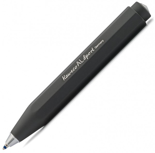 Кулькова ручка Kaweco Al Sport Black чорна алюміній
