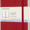 Скетчбук Moleskine Art medium 11,5 х 18 см нелінований червоний