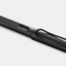 Чорнильна ручка Lamy Safari чорна матова перо М (середне)