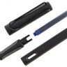 Чорнильна ручка Lamy Safari чорна матова перо М (середне)
