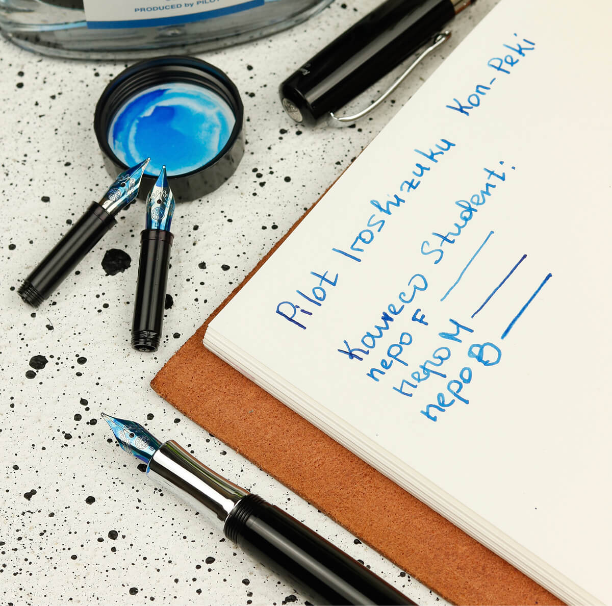 Різні пірʼя чорнильної ручки Різні пірʼя чорнильної ручки