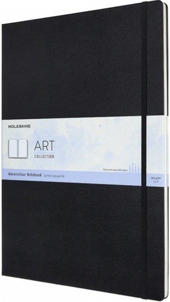 Скетчбук Moleskine Art Watercolour А3 29,7 х 42 см нелінований чорний 