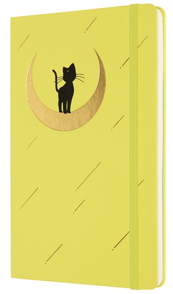 Блокнот Moleskine Sailor Moon середній 13 х 21см нелінований жовтий