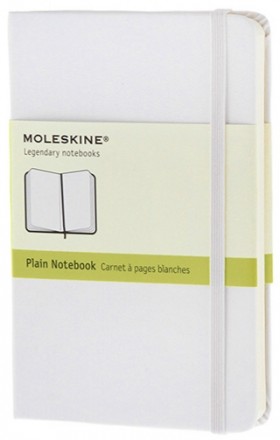 Блокнот Moleskine Classic кишеньковий 9 х 14 см нелінований білий