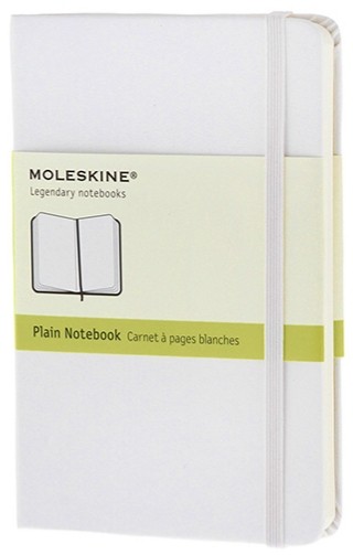 Блокнот Moleskine Classic кишеньковий 9 х 14 см нелінований білий