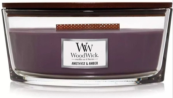 Ароматична свіча WoodWick Ellipse Amethyst & Amber 453 г