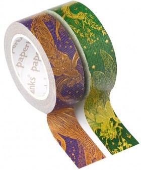 Дизайнерський скотч Paperblanks Оливкова Фея / Фіолетова Фея