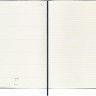 Щотижневик з місцем для записів Moleskine на 2026 рік великий 19 х 25 см сапфір