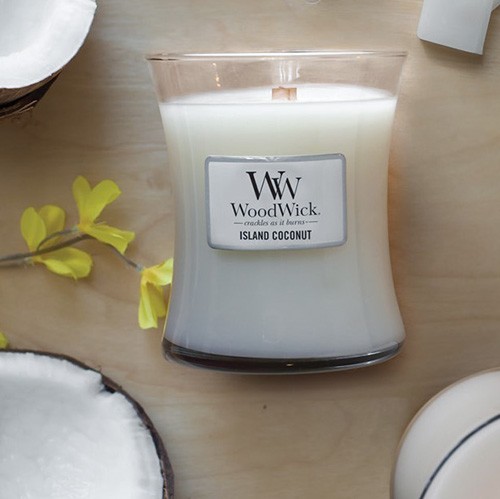 Ароматична свіча WoodWick Mini Island Coconut 85 г