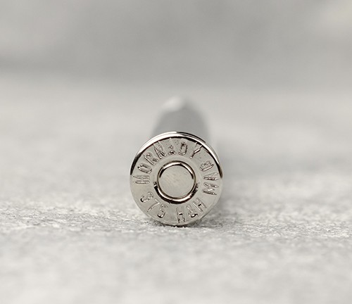 Кулькова ручка Fisher Space Pen Bullet Калібр .375 срібляста