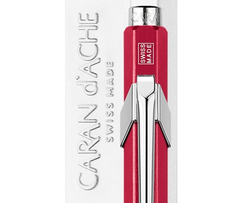 Ручка Caran d'Ache 849 Metal-X червона