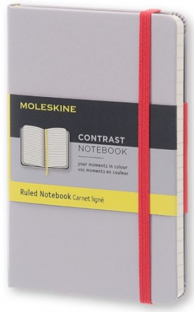 Блокнот Moleskine Contrast кишеньковий 9 х 14 см в лінію айстра