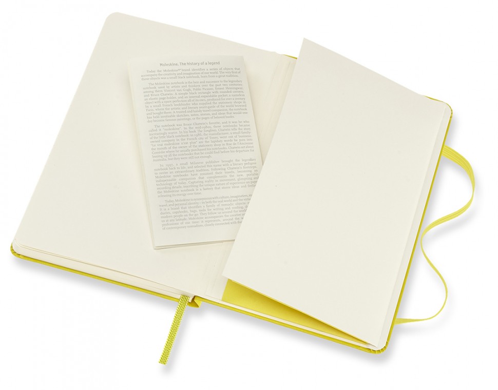 Блокнот Moleskine Classic кишеньковий 9 х 14 см нелінований жовтий