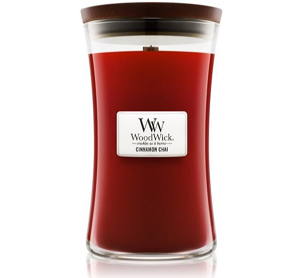 Ароматична свіча WoodWick Large Cinnamon Chai 609 г