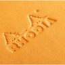 Блокнот Rhodia Webnotebook A6 9 х 14 см помаранчевий в крапку