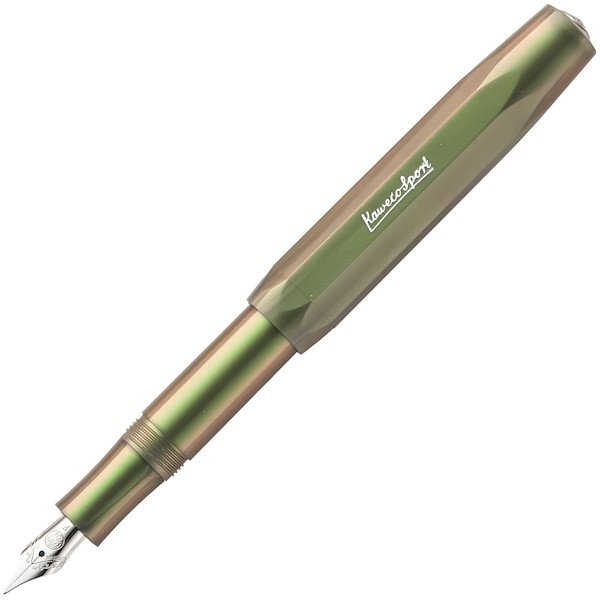 Чорнильна ручка Kaweco Lunar Sport сутінково-зелена перо B (товсте)