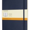 Блокнот Moleskine Classic великий 19 x 25 см в лінію сапфір м'який