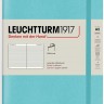 Блокнот Leuchtturm1917 Rising Colours м'який середній 14,5 х 21 см в лінію Aquamarine