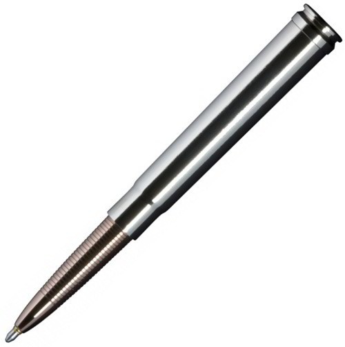Кулькова ручка Fisher Space Pen Bullet Калібр .375 посріблений нікель