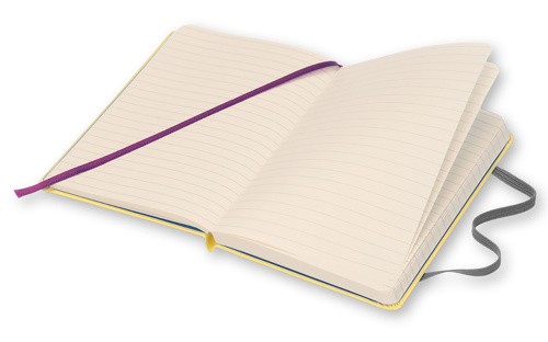 Блокнот Moleskine Contrast кишеньковий 9 х 14 см в лінію цитрус