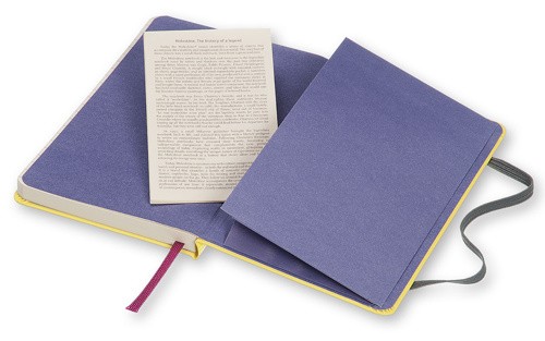 Блокнот Moleskine Contrast кишеньковий 9 х 14 см в лінію цитрус