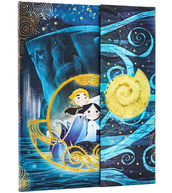 Блокнот Paperblanks Ірландська Фольклорна Трилогія Пісня Моря великий 18 х 23 см в лінію