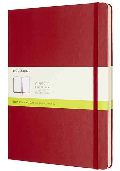 Блокнот Moleskine Classic великий 19 x 25 см нелінований червоний