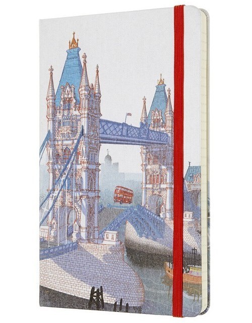 Блокнот Moleskine I Am London середній 13 х 21 см в лінію 