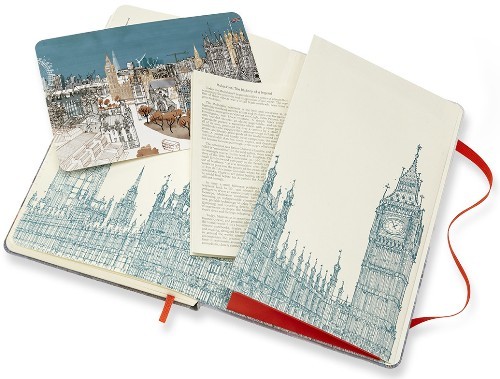 Блокнот Moleskine I Am London середній 13 х 21 см в лінію 