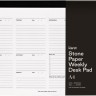 Планер Karst Weekly Desk Pad A4 чорний недатований
