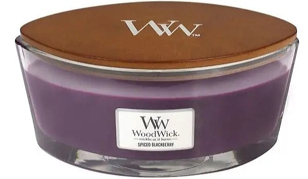 Ароматична свіча WoodWick Ellipse Spiced Blackberry 453 г
