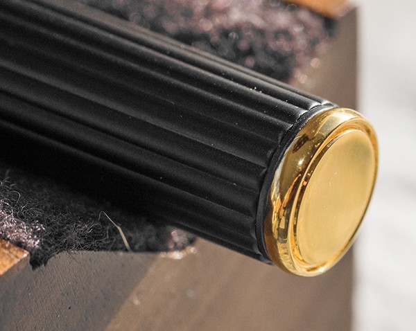 Чорнильна ручка Lamy Imporium чорна з золотом перо F (тонке)