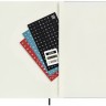 Щотижневик з місцем для записів Moleskine на 2026 рік великий 19 х 25 см чорний м'який