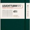 Блокнот Leuchtturm1917 Edition 411 середній 14,5 х 21 см в лінію лісовий зелений