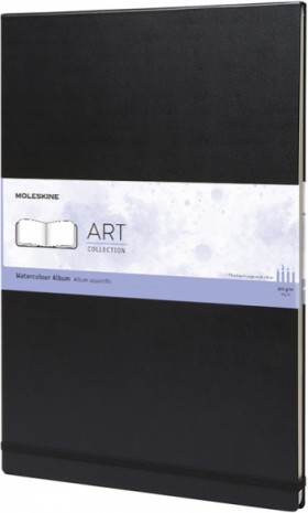 Альбом Moleskine Art Watercolour А3 29,7 х 42 см нелінований чорний 