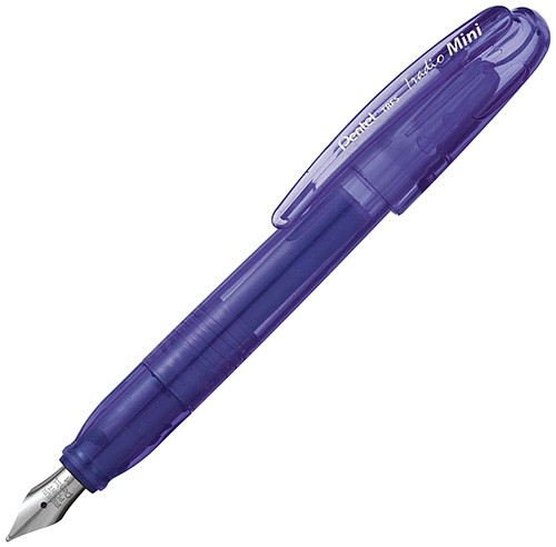 Чорнильна ручка Pentel Tradio Mini фіолетова перо F (тонке)