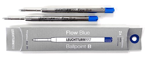 Набір кулькових стрижнів Leuchtturm1917 синій В (товстий)