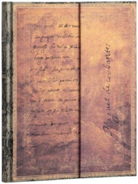 Блокнот Paperblanks Манускрипти Сервантес Листи Королю великий 18 х 23 см в лінію 