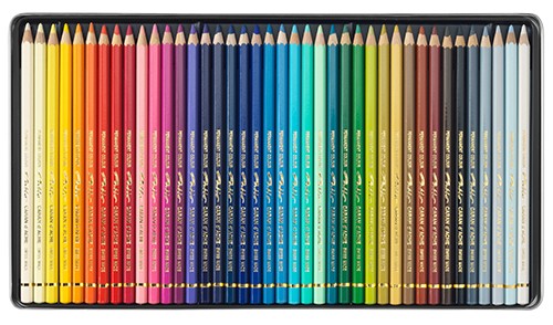 Набір водостійких олівців Caran d'Ache Pablo 40 штук 