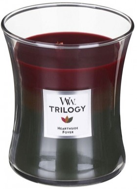 Ароматична свіча WoodWick Medium Trilogy Hearthside 275 г