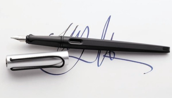 Чорнильна ручка Lamy Joy матова чорна/хром перо 1,9 мм