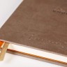 Блокнот Rhodia Goalbook А5 15,5 х 21,5 см сіро-коричневий в крапку твердий