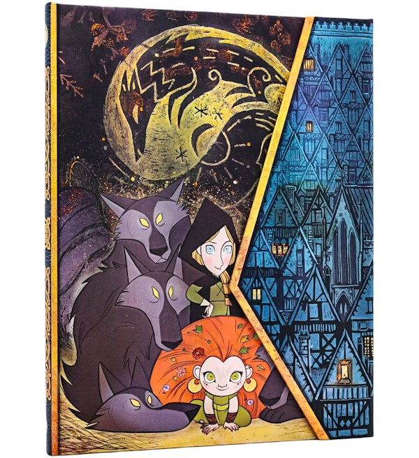 Блокнот Paperblanks Ірландська Фольклорна Трилогія Вовча Варта великий 18 х 23 см в лінію