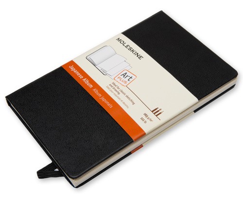 Скетчбук Moleskine Art Japanese Album кишеньковий 9 х 14 см нелінований чорний 