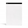 Блокнот Karst Notepad A4 21 х 29,7 см в лінію чорний