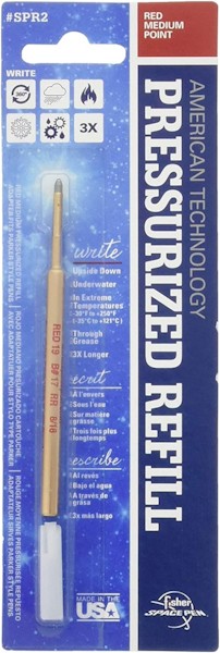 Стрижень кульковий Fisher Space Pen червоний тонкий