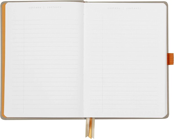 Блокнот Rhodia Goalbook А5 15,5 х 21,5 см бежевий в крапку твердий